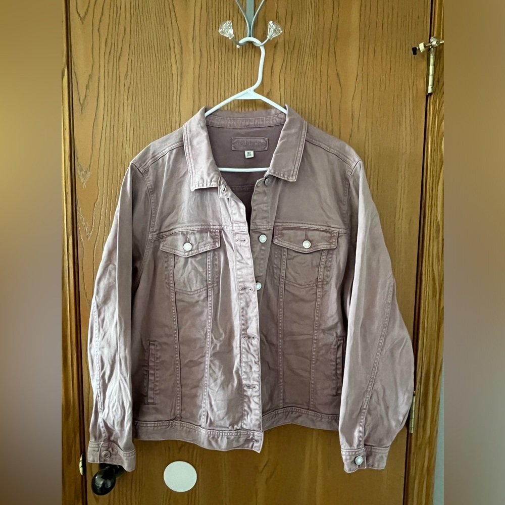 Maurices Denim Jacket - Soft Lavender-Pink